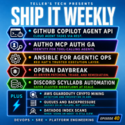 AI Agents Get API Access and Identity: GitHub Copilot Cloud Agents, MCP Auth, Ansible Automation, OpenAI Daybreak, and the New Production Risk — Ship It Weekly episode cover art